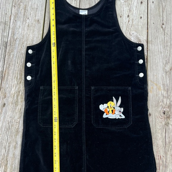 Vintage 1998 Looney Tunes Valore, overall dress size extra small - Picture 3 of 7